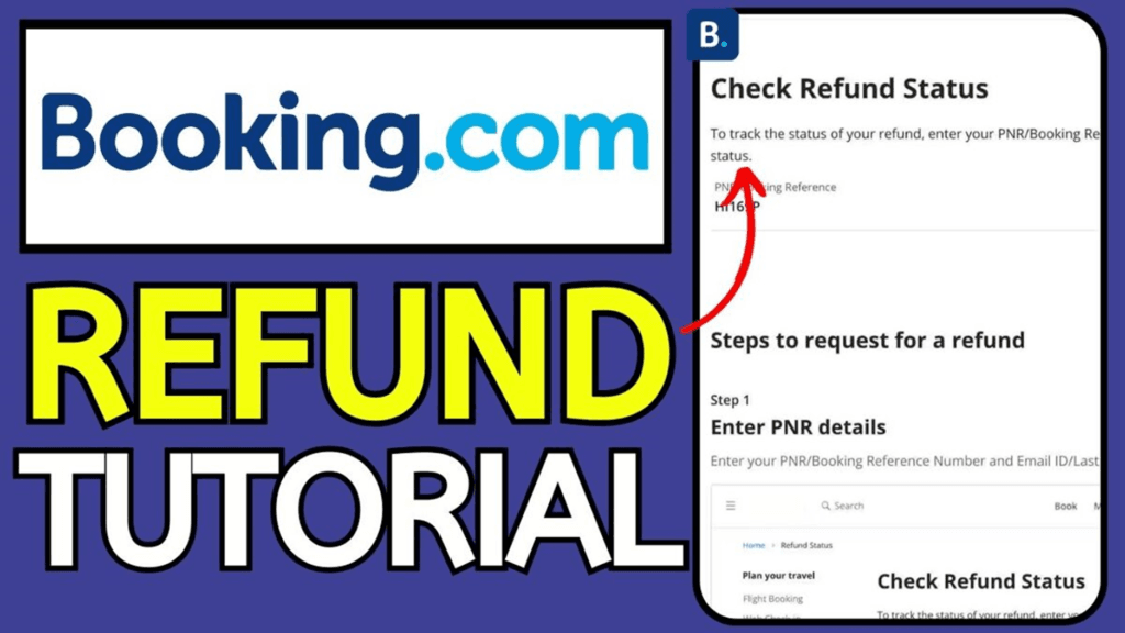 דוגמא לתהליך בקשה והנפקת החזר כספי בבוקינג